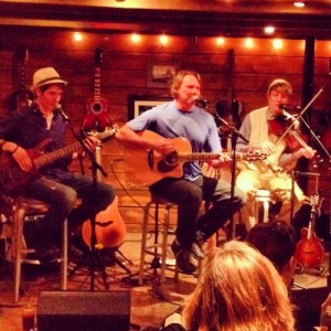 I heard the Ham Family at the Puckett's Boathouse.  They are terrific!  Folksy - The dad, Mark and his 3 sons.  Talent oozing.  https://www.facebook.com/thehamfamilyband